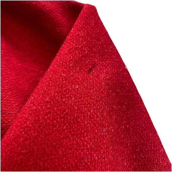 Vintage Boston University Wool Varsity Maple Jacket Large Red 50s 60s BU Prep - Picture 6 of 12